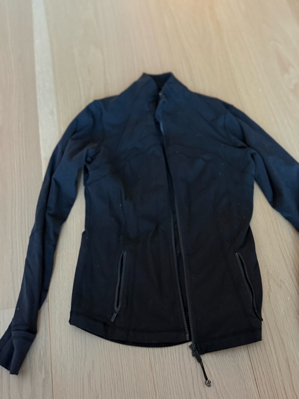 Lululemon Black Zip-Up Lightweight Jacket